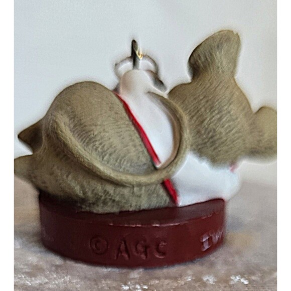 Forget Me Not American Greetings A Chocolatey Christmas Ornament Mouse 1992‎ - Picture 2 of 5